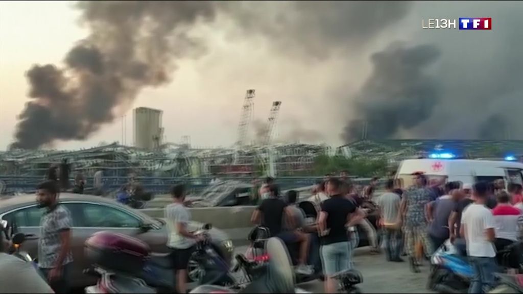 Explosions à Beyrouth : les images du chaos