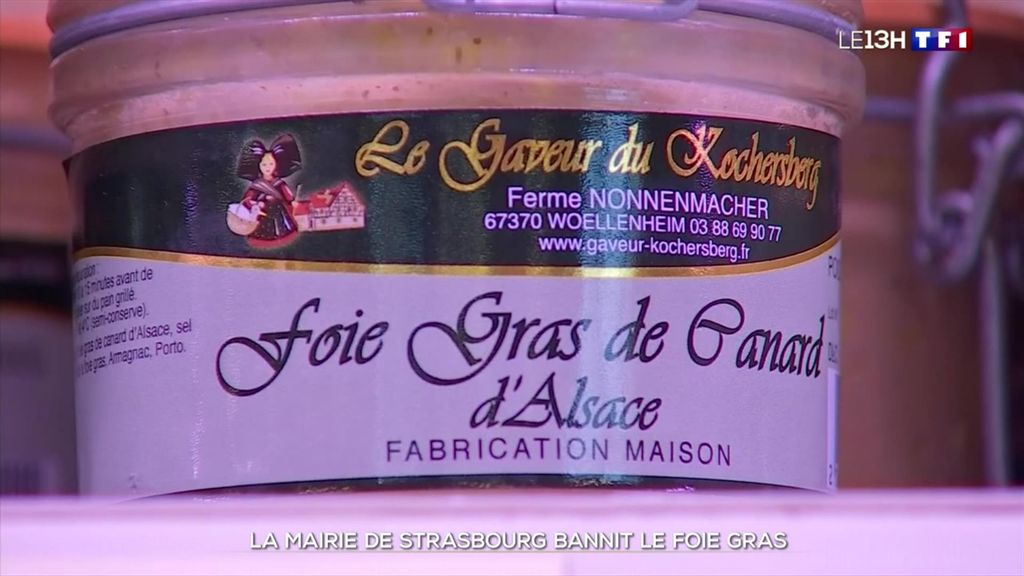 La mairie de Strasbourg bannit le foie gras des réceptions officielles