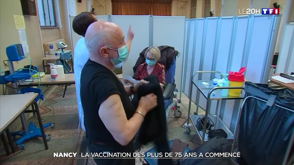 La vaccination des plus de 75 ans a commencé à Nancy