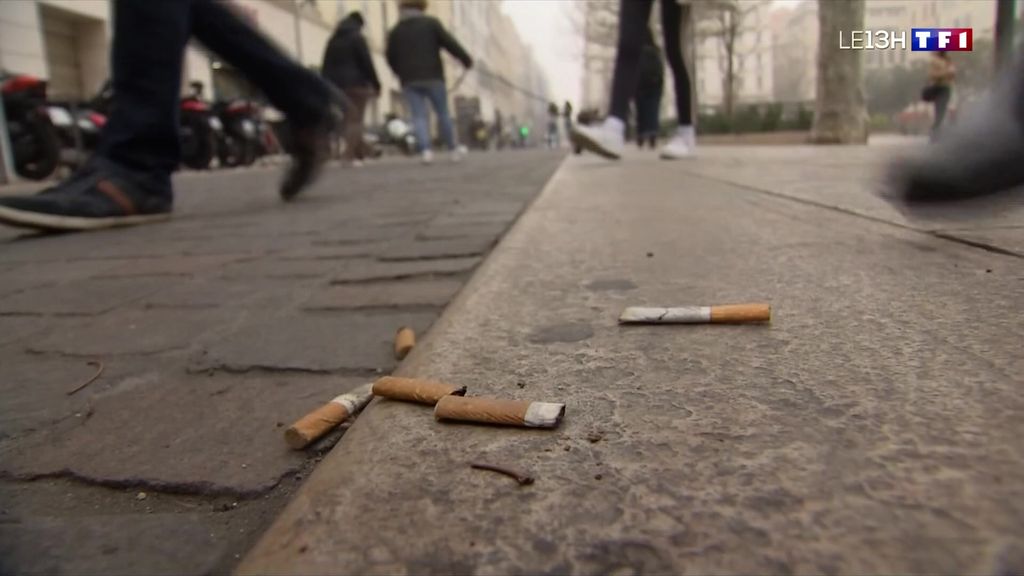 Le fléau des mégots de cigarettes jetés par terre