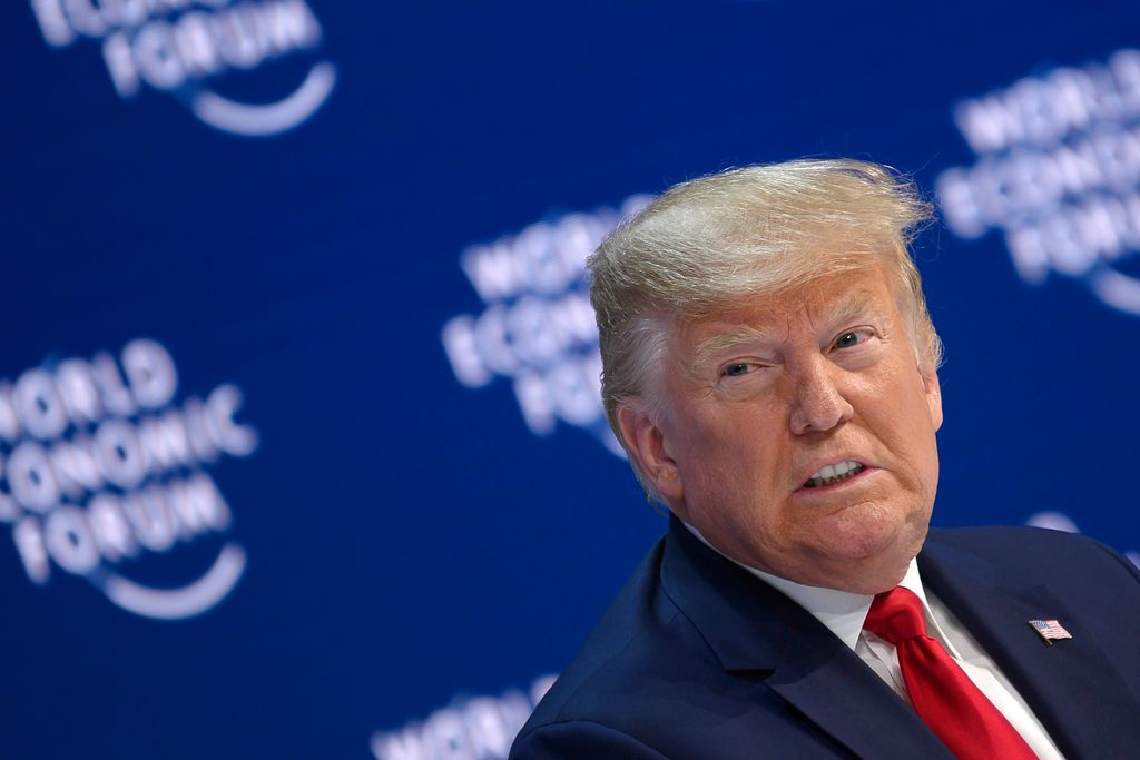 À Davos, Donald Trump fustige les 