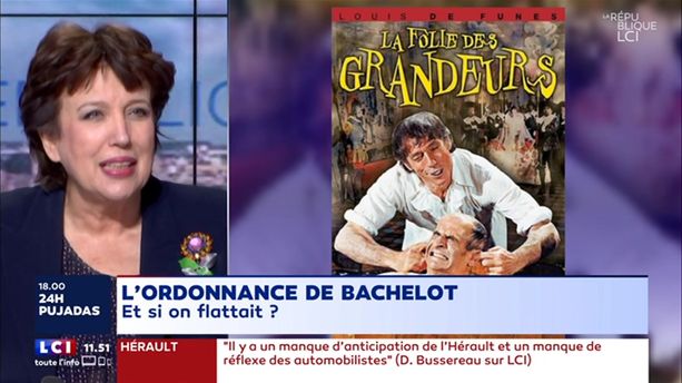 Bachelot : "Mélenchon est le moins grognon des Français"