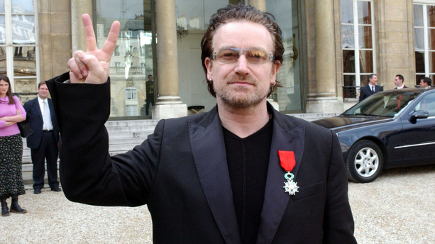 VIDEO - Chirac, Sarkozy, Hollande : avant Macron, ils ont tous reçu Bono à l'Elysée