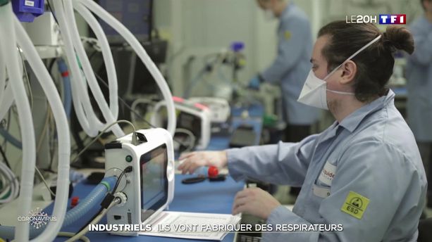 Coronavirus : les industriels tricolores vont fabriquer des respirateurs artificiels