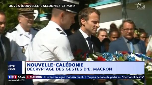 Décryptage des gestes d'Emmanuel Macron en Nouvelle-Calédonie et obsèques d'Angélique à Wambrechies, dans le Nord
