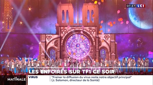 "Emmenez-Moi" : Les Enfoirés ce soir sur TF1