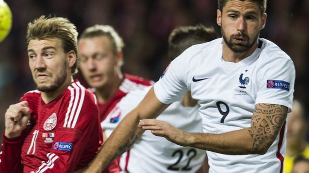 VIDÉO – Danemark - France (1-2) : le doublé de Giroud qui donne la victoire aux Bleus