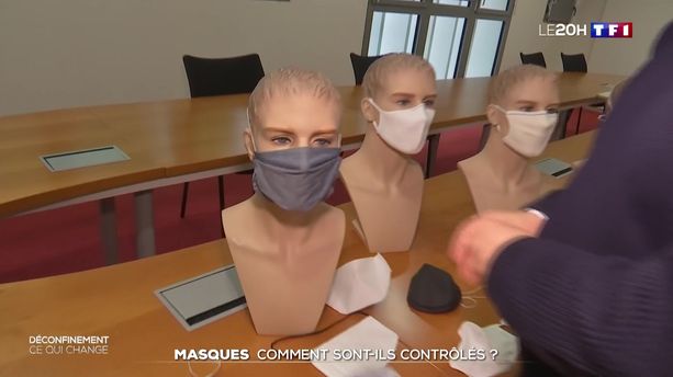 La DGA teste les masques grand public avant de les homologuer
