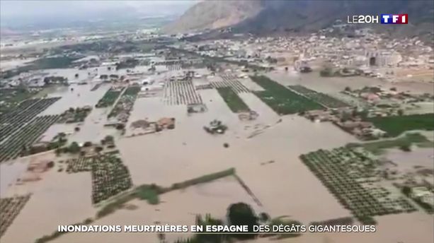 Les images des dégâts causés par les inondations meurtrières en Espagne