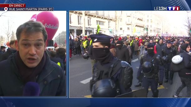 Manifestation contre la réforme des retraites : forte mobilisation à Paris
