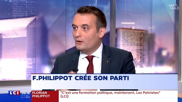 Florian Philippot annonce la transformation des Patriotes en parti politique