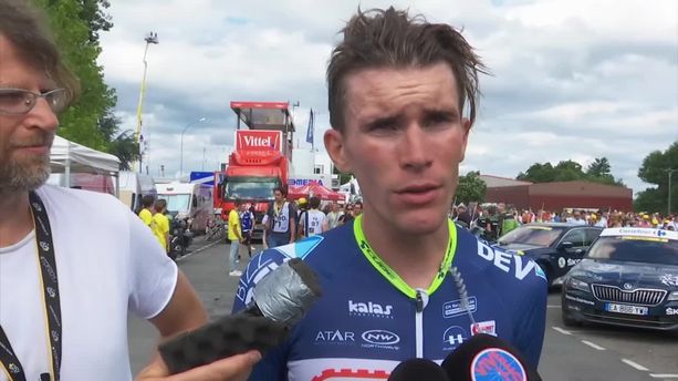 VIDÉO - Tour de France : Yoann Offredo s'énerve contre "le manque de motivation" des coureurs