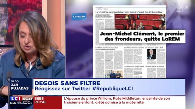 Lundi 23 avril : la revue de presse de Françoise Degois