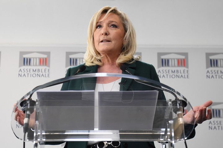 Présidentielle : Marine Le Pen veut 